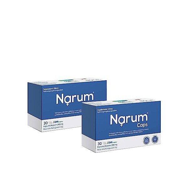 Narum Caps Probiotique Narine Narimax Bio Cultures Complexe 2 x 30 pièces 