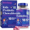 Probiotique Lovebug pour enfants | Multi-souche 10 milliards dUFC | Constipation et inconfort gastrique | Sans sucre | 4 ans