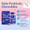 Probiotique Lovebug pour enfants | Multi-souche 10 milliards dUFC | Constipation et inconfort gastrique | Sans sucre | 4 ans