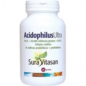 Acidophilus Ultra Poudre 45 g Sura Vitasan Bactéries et levures
