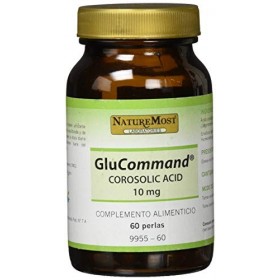 NATUREMOST GLUCOMMAND 10 MG Corosolic Acid 60 Perles, Non Applicable