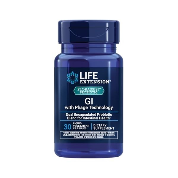 Florassist GI with Phage Technology - 30 liquid vcaps
