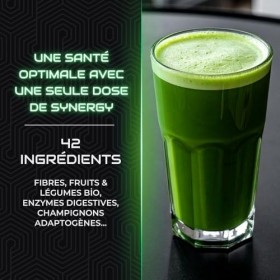 Greens SYNERGY© | Boisson superfood puissante pour soutenir la digestion, l’immunité et l’énergie | Composé alimentaire en po