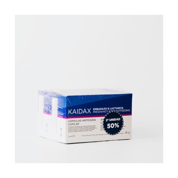 NOVA ENGEL Kaidax Cã¡Psulas Embarazo & Lactancia Pack 2 X 60 Cã¡Psulas