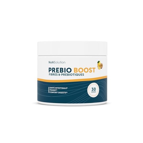 PrébioBoost : Complément Prébiotique Naturel pour Personnes Âgées - Favorise la Santé Digestive, un Transit Régulier et le Co...