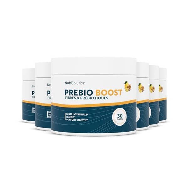 PrébioBoost : Complément Prébiotique Naturel pour Personnes Âgées - Favorise la Santé Digestive, un Transit Régulier et le Co...