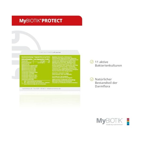 MyBIOTIK Protect Tagesportionen Pulver, 30 pc Sachets