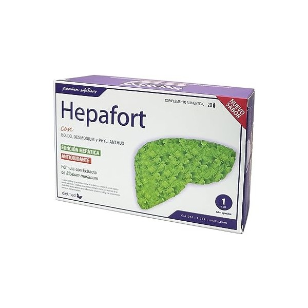 DIETMED HEPAFORT 20amp. – s’intègre facilement dans une routine de tous les jours, soin conçu pour une utilisation régulière,