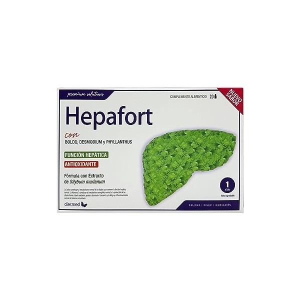 DIETMED HEPAFORT 20amp. – s’intègre facilement dans une routine de tous les jours, soin conçu pour une utilisation régulière,