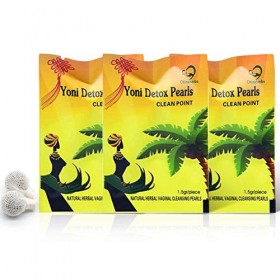 12 Perles de Yoni | Detox Vaginale, Candida, Mycose, Muguet, Vaginose Bactérienne VB, Infection à Levure, Traitement Prénatal