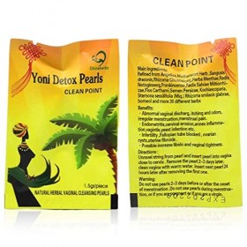 12 Perles de Yoni | Detox Vaginale, Candida, Mycose, Muguet, Vaginose Bactérienne VB, Infection à Levure, Traitement Prénatal