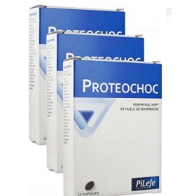 Pileje - PROTEOCHOC 12 CAPSULES PILEJE - Lot de 3 Boites de 12 Comprimés 3 