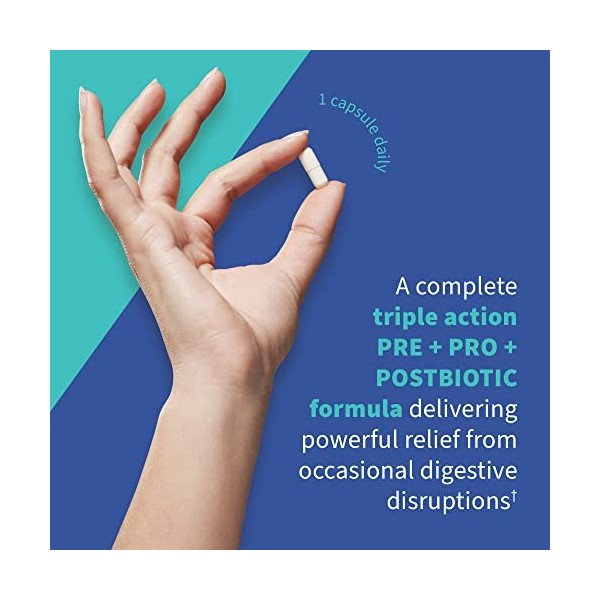 Garden of Life Dr Formulated Once Daily 3 en 1 Prébiotiques, postbiotiques et probiotiques complets pour homme et femme – Com