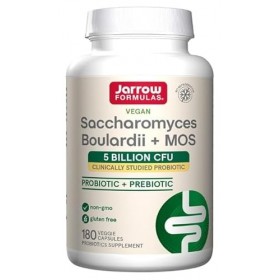 Saccharomyces Boulardii Probiotiques MOS 5 milliards CFU Probiotiques 180 capsules végétariennes