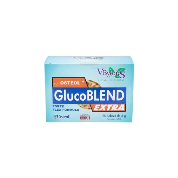 Vbyotics GlucoBlend Extra avec Osteol Lot de 30 enveloppes