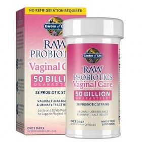 Garden of Life Raw Probiotics Vaginal Care Shelf-Stable - 30 vcaps