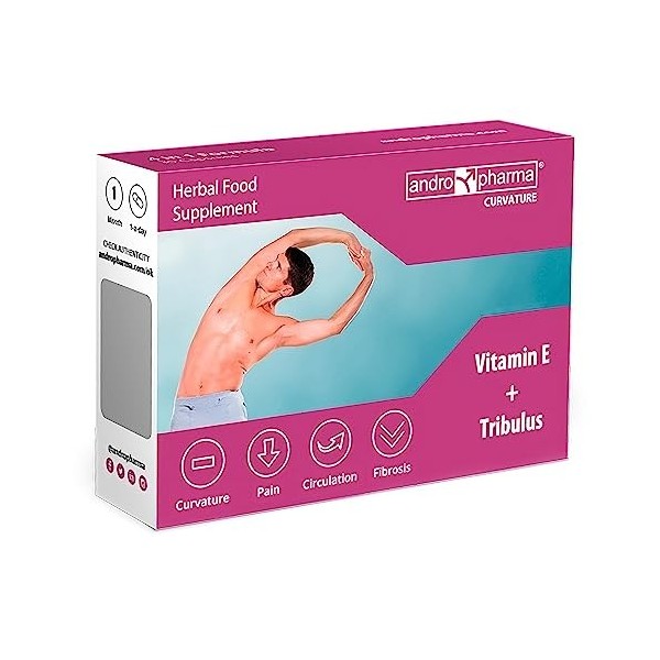 Curvature d’Andromedical | Complément alimentaire en capsules pour la correction des courbures | 4 mois de traitement