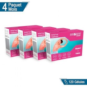 Curvature d’Andromedical | Complément alimentaire en capsules pour la correction des courbures | 4 mois de traitement