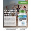 Glucosamine Chondroïtine MSM - 365 Comprimés - Hautement dosé à 2000 mg par jour - 3 mois dapprovisionnement - Sans additifs
