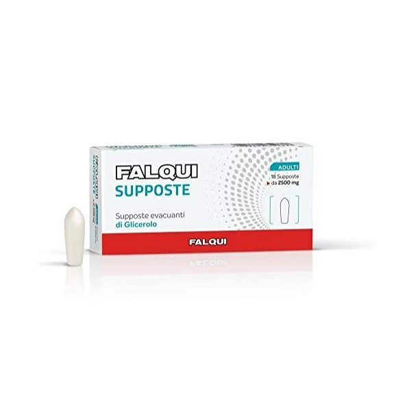 Falqui Supposte Evacuanti Di Glicerolo Adulti 18 Supposte Da 2500 mg