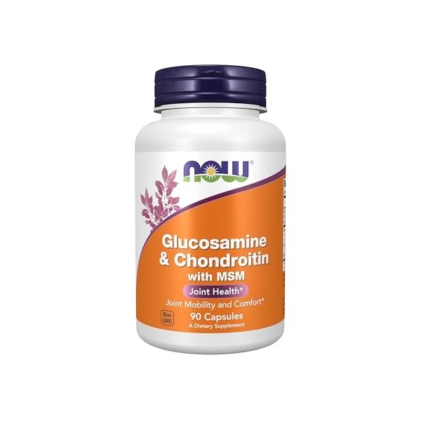NOW Foods Glucosamine & Chondroitin with MSM - 90 caps
