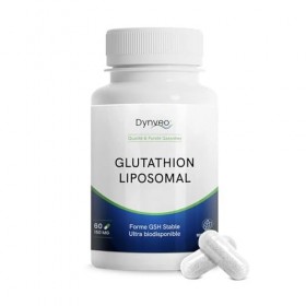 Glutathion Liposomal Naturel - Forme Réduite GSH - Biodisponible & Stable - Antioxydant - Immunité & Détox - Qualité Supérieu