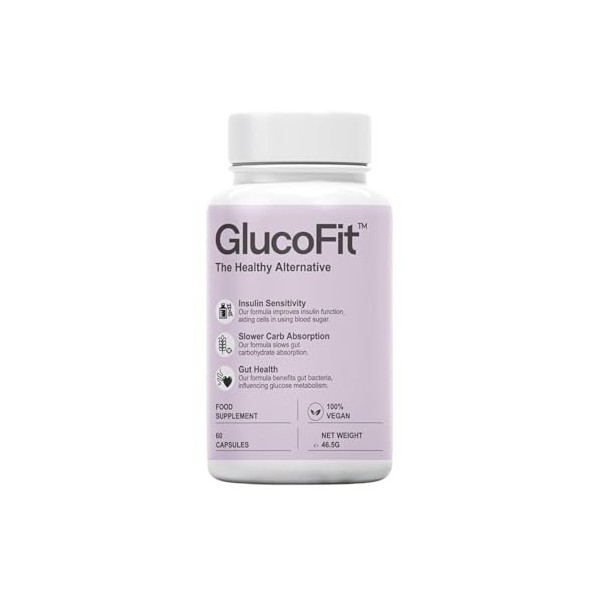 Glucofit Capsules - Complément alimentaire aux extraits végétaux - 60 pièces