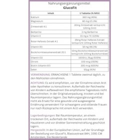 Glucofit Capsules - Complément alimentaire aux extraits végétaux - 60 pièces