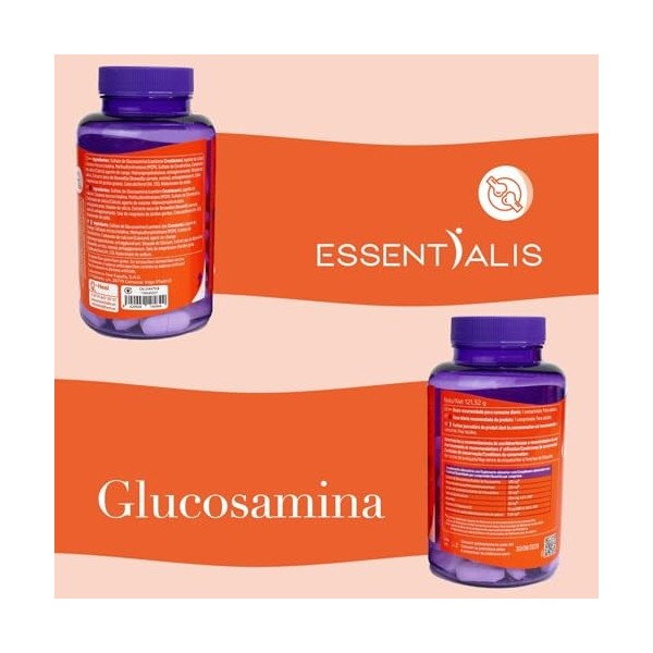 ESSENTIALIS GLUCOSAMINA 90 comp. – se prend chaque jour conformément aux indications, préparation en comprimés pour une prise