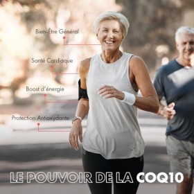Incite Nutrition Coenzyme Q10. Pack de 120 Gélules CoQ10 de 200 mg. Suppléments Antioxydants pour un Vieillissement en Bonne ...