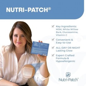 Nutriments topiques pour articulations et inflammations par NUTRI-PATCH®