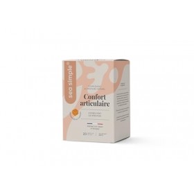 SEA SIMPLE - Confort articulaire - Kératine naturelle Française - Arôme caramel - 20 ampoules de 10 mL