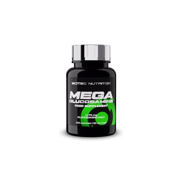 Scitec Nutrition | Mega Glucosamine 100 Caps | Soin articulations | Bon fonctionnement des tendons et articulations
