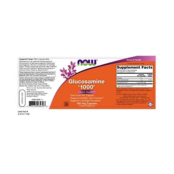 Glucosamine 1000-180 vcaps