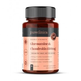180 comprimés de glucosamine HCL et de chondroïtine à forte force 1500 mg - 6 mois de réserve Chondrotoïne et glucosamine