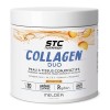 STC NUTRITION - Collagen Duo - Favorise la Santé de la Peau, des Os et des Articulations - Collagène Marin Type I + Vitamines...