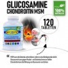 Seuren Nutrients | Glucosamine et chondroïtine plus MSM 120 comprimés | Capsules à haute dose pour des articulations saines S