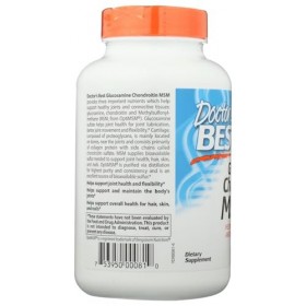 Doctors Best Glucosamine Chondroitin MSM with OptiMSM, 240 Capsules