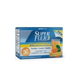 Superflex-3 Effervescent 30 Sachets Glucosamine + Chondroitine+ Msm 