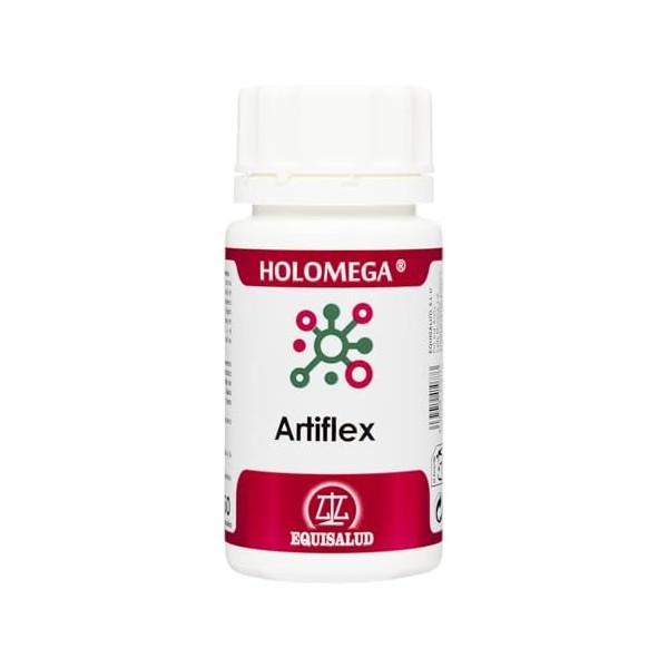 EQUISALUD HOLOMEGA ARTIFLEX 50cap. – contribue au fonctionnement normal de l’organisme au quotidien, gélules qui facilitent l