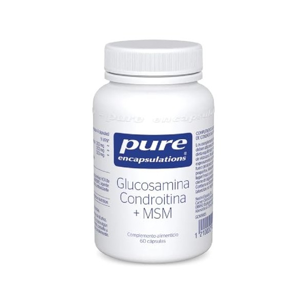 Chondroïtine Glucosamine + MSM 60 capsules