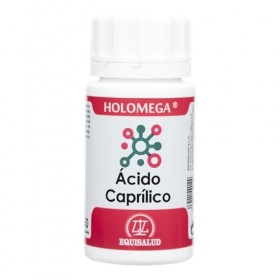 EQUISALUD HOLOMEGA ACIDO CAPRILICO 50cap. – favorise le bien-être lorsqu’il est utilisé de façon continue, complément aliment