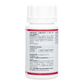 EQUISALUD HOLOMEGA ACIDO CAPRILICO 50cap. – favorise le bien-être lorsqu’il est utilisé de façon continue, complément aliment