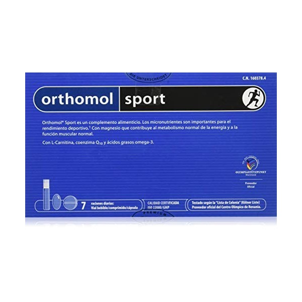 Orthomol Sport 7 Viales Beb Cobas