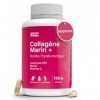 Collagène Marin Hydrolysé Pur + Acide Hyaluronique, Coenzyme Q10, Biotine & Vitamine C | 150 Gélules | Haute Biodisponibilité
