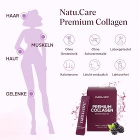 natu.care Poudre de collagène de qualité supérieure - Poudre de collagène - Poudre de collagène - Protéines vitales peptides 