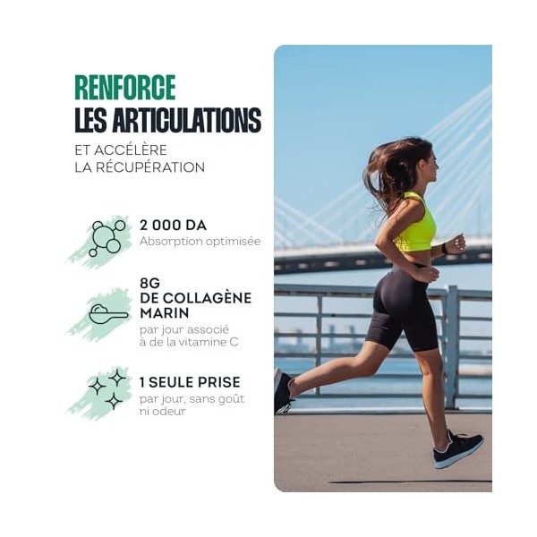 Impulse Nutrition - Collagène Marin Hydrolysé Type 1 Peptan® en Poudre avec Vitamine C - Complément Alimentaire Récupération,...
