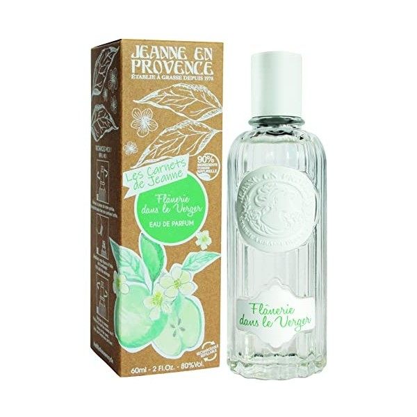 JEANNE EN PROVENCE - Les Carnets De Jeanne - Eau De Parfum Femme - Flânerie Dans Le Verger - 90% DIngrédients DOrigine Natu