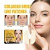 Patchs Collagène Pour Sourire, 10 Patchs Anti-Rides Pour Lignes Du Sourire, Lissage Instantané Des Ridules, Pour Un Sourire J