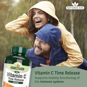 Vit aide Natures C Temps de sortie 1000mg 180 Comprimés Collagène